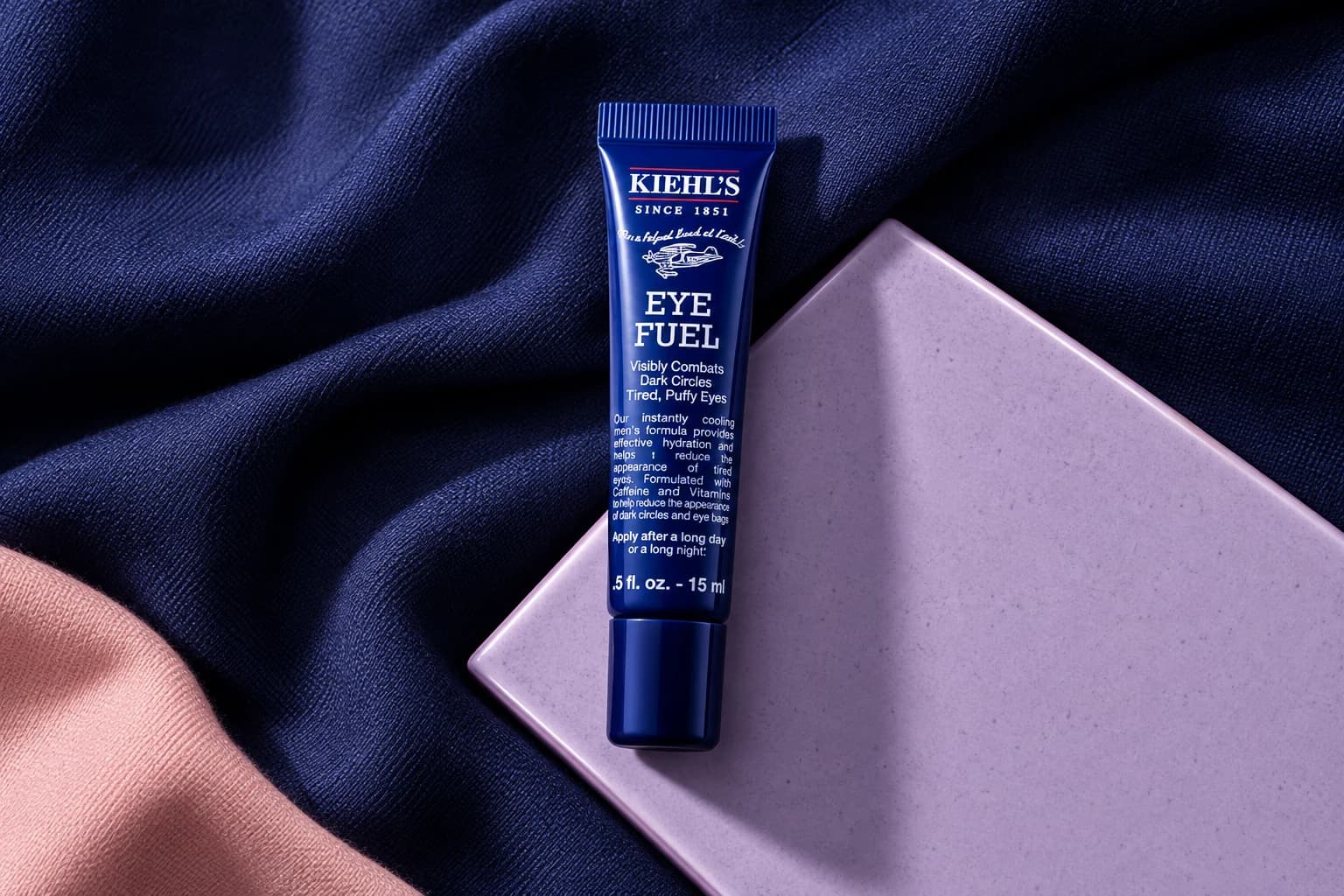 Kiehl's Eye Fuel, 15ml / blue squeeze tube, in an FPC setting