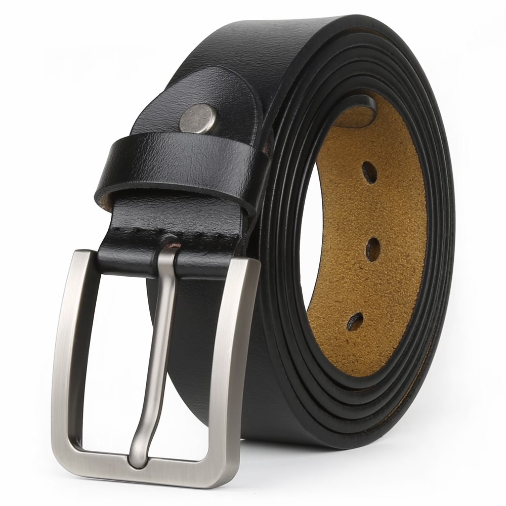 JingHao Men's Genuine Leather Belt