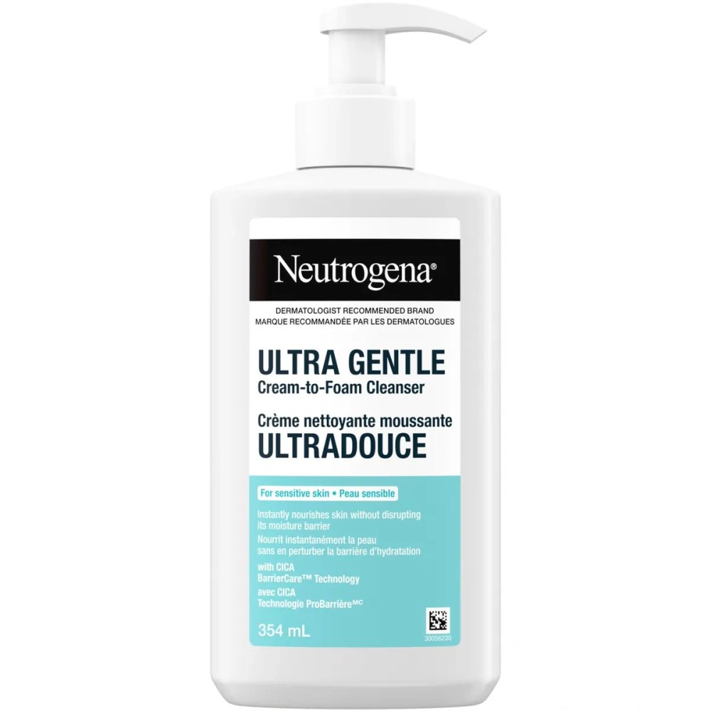 Neutrogena® Ultra Gentle Hydrating Cream to Foam Cleanser