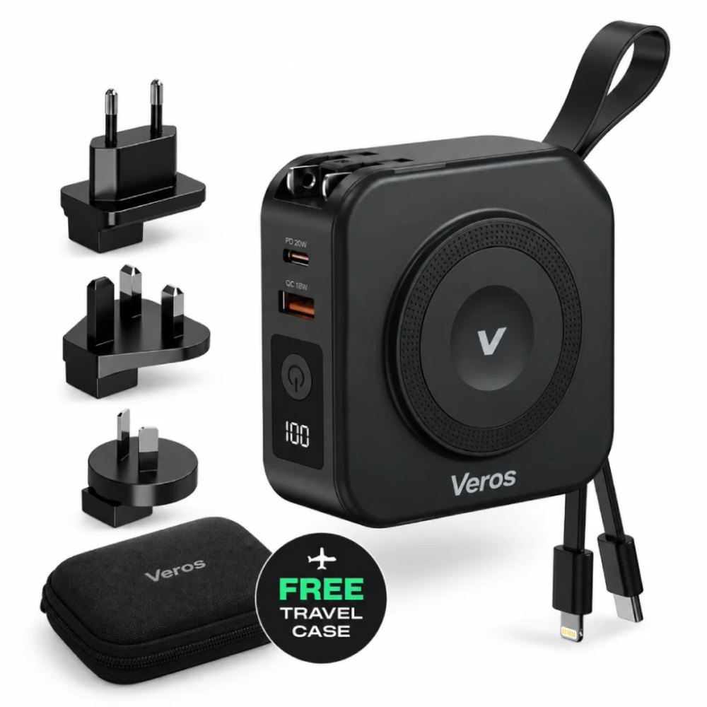 Veros TravelCharger (5-in-1 Travel Charger)