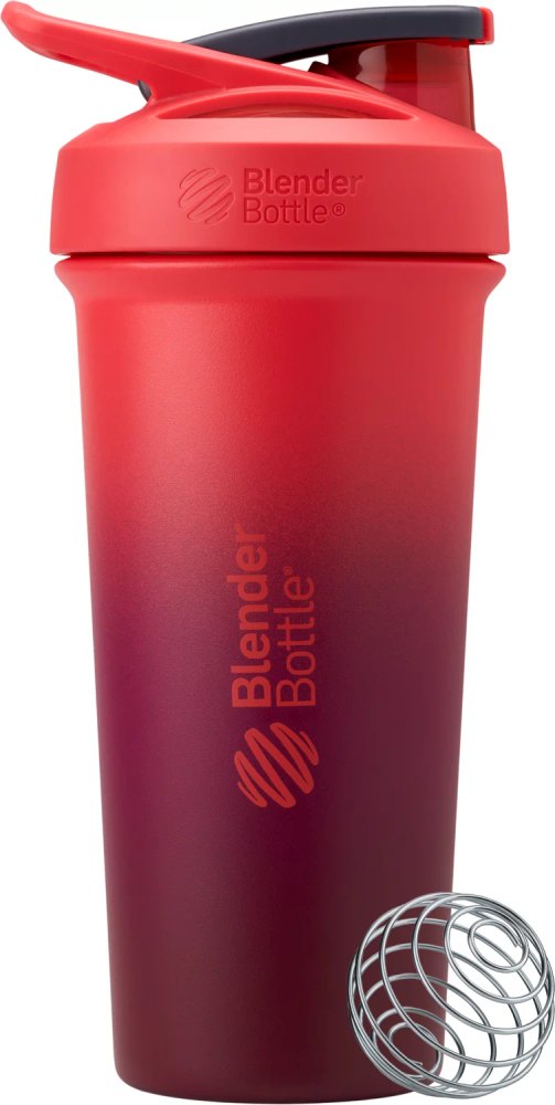 BlenderBottle Strada Sleek 25 oz Stainless Steel Shaker