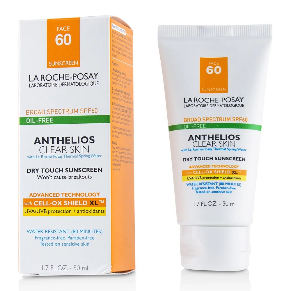 La Roche-Posay Anthelios Clear Skin Dry Touch Sunscreen SPF 60