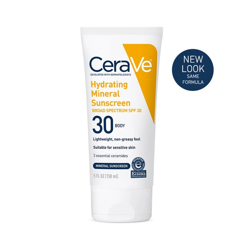 CeraVe Hydrating Mineral Sunscreen SPF 30