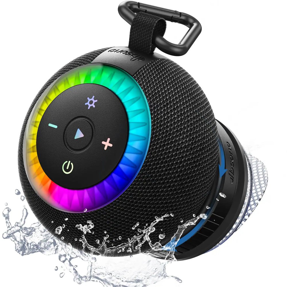 Dazzed Corner Bluetooth Shower Speaker