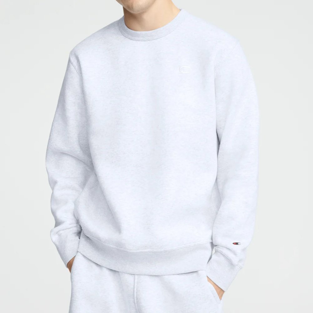 Champion Powerblend Crewneck Sweatshirt (C Logo)