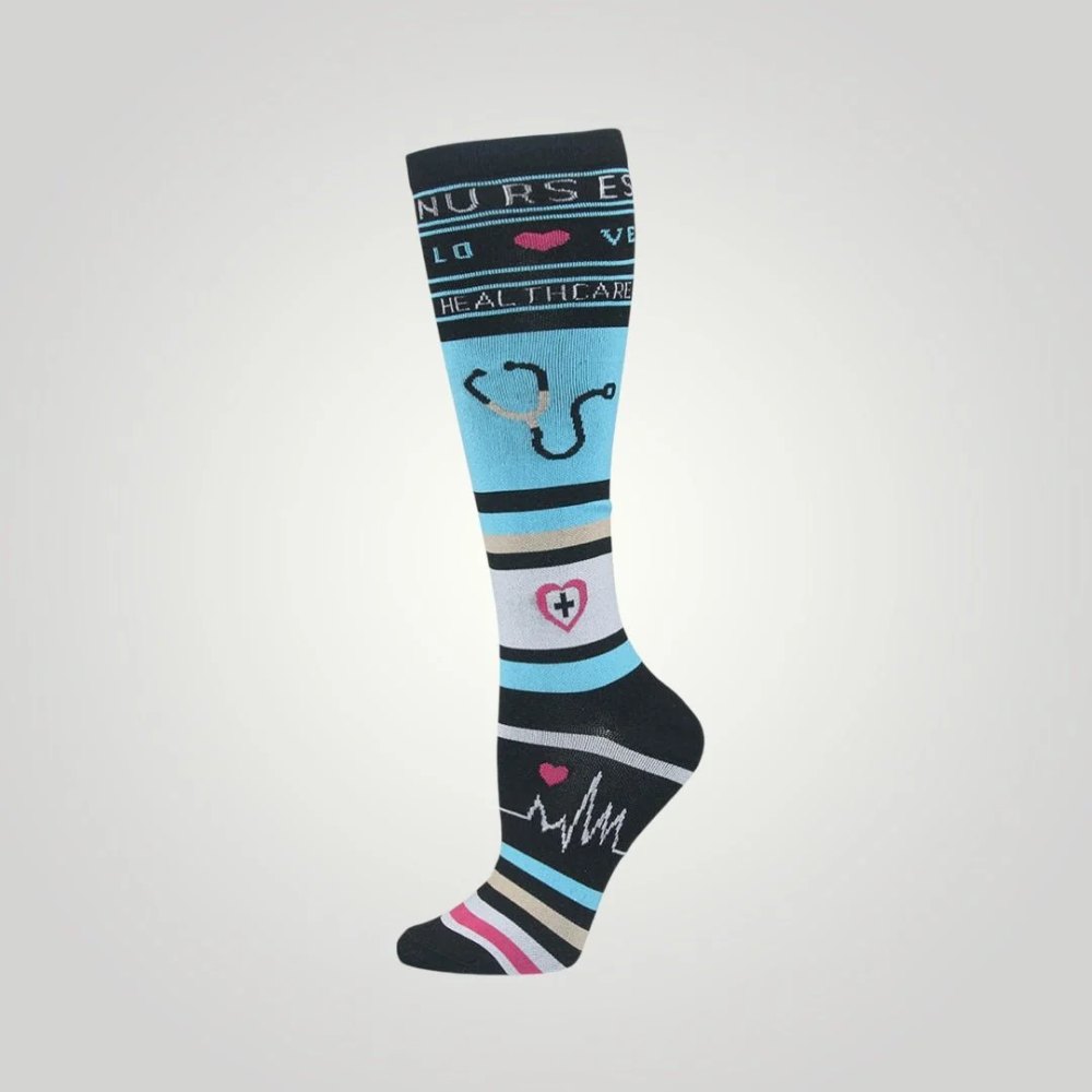 Nurse Care Suites Medical-Themed Compression Socks