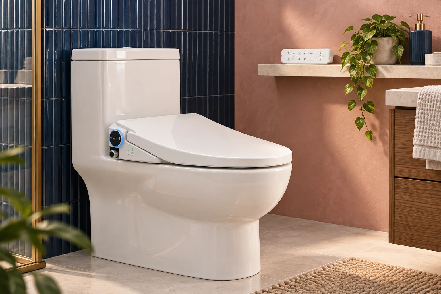 Sosh Elongated Electric Bidet Toilet Seat